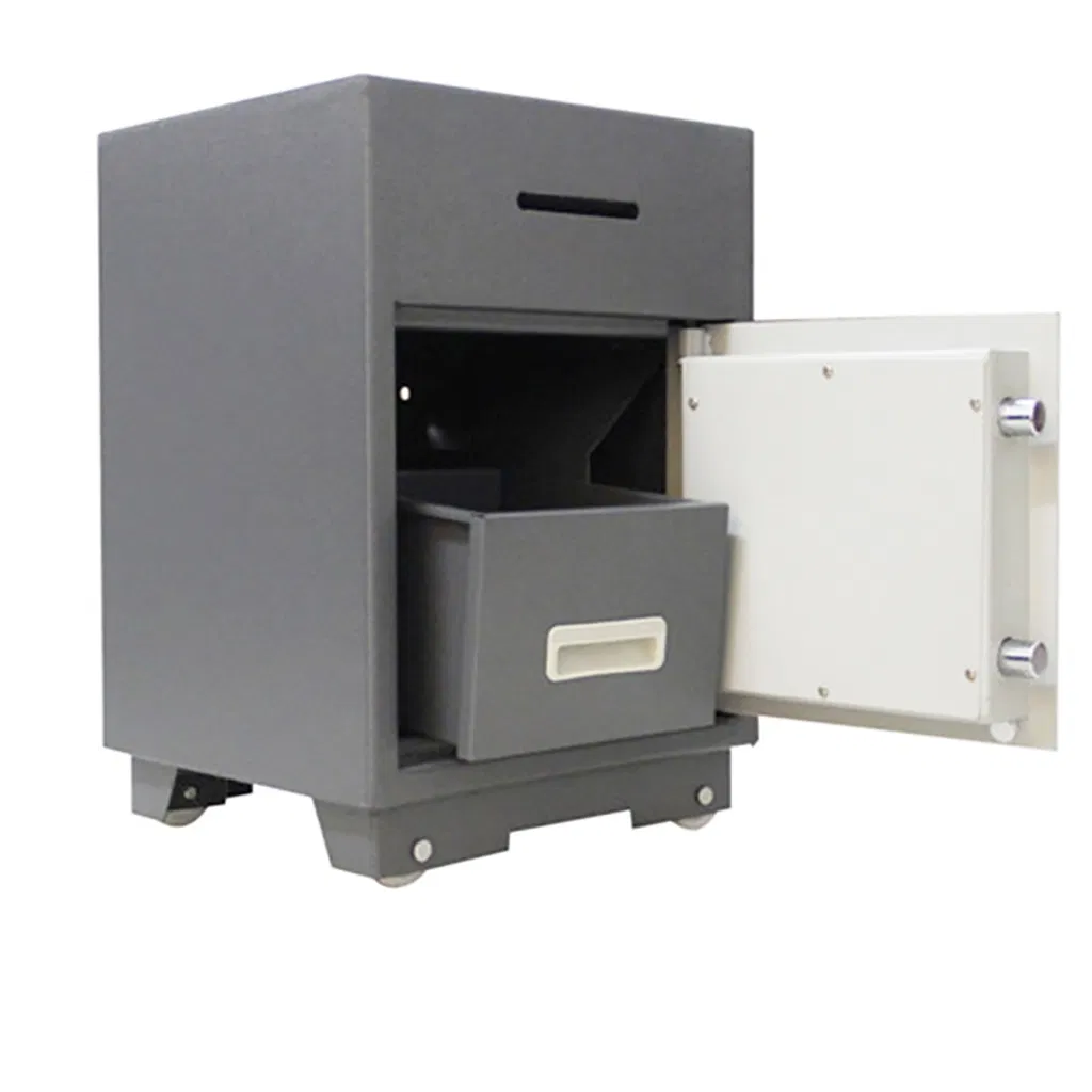 Depository Slot Drop Cash Money Security Safe with Key Lock