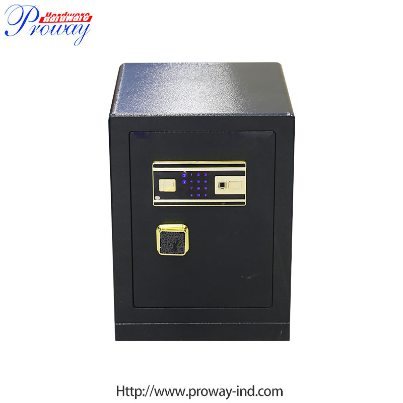 Luxurly Home Office Touch Screen Electronic Security Digital Design Big Burglary Safe Box Fingerprint Biometric Safe