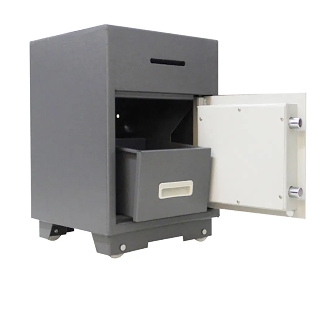 Depository Slot Drop Cash Money Security Safe with Key Lock