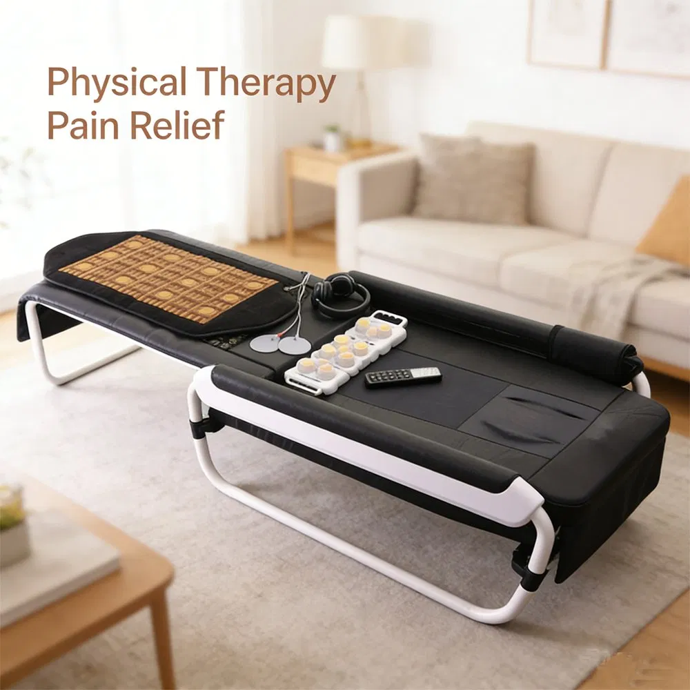 Pop Relax Certified Safe Cama De Masaje with Full Body Thermal Massage