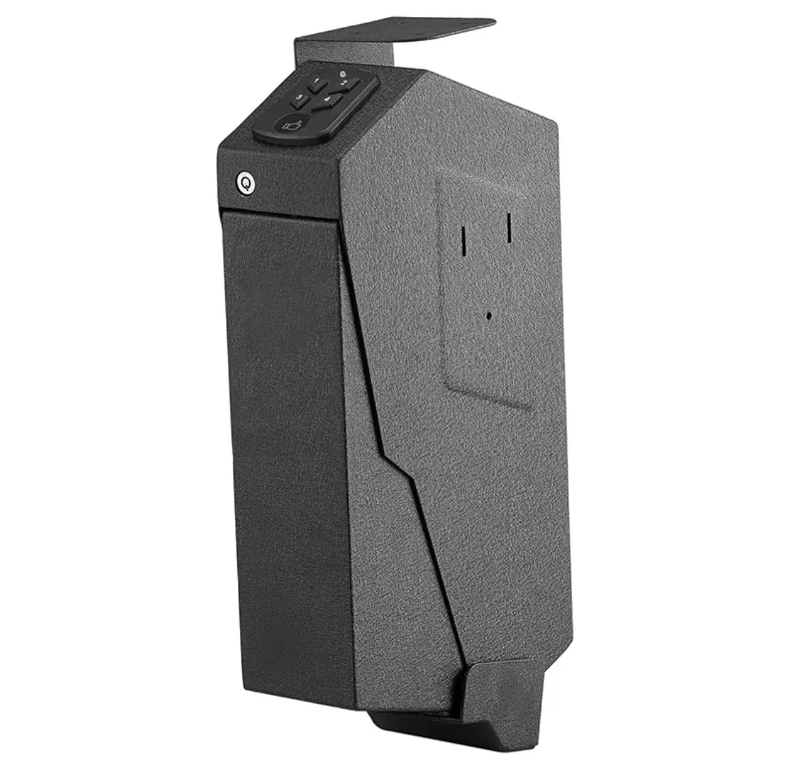 Digital Safe Three in One Safe (fingerprint Biometric+password+spare Key) Steel Safe Box for Vehicle Desk Bedside Nightstand