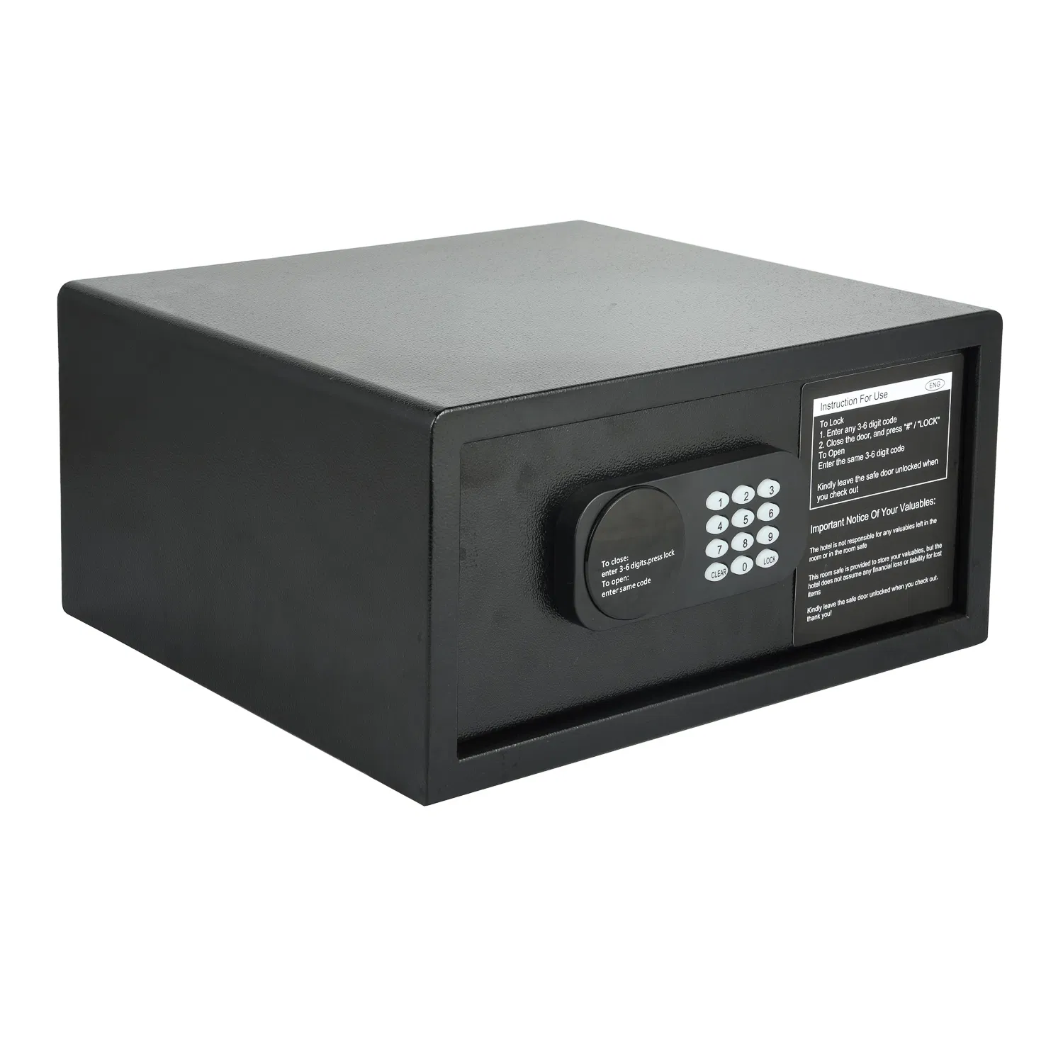 Hotel Smart Laptop Metal Luxury Furniture Safe for Hotel Room with Digital Safe Locker