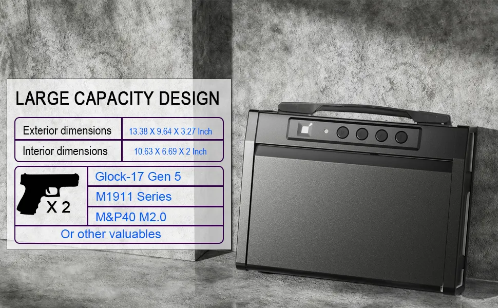Handgun Safe Feature 1