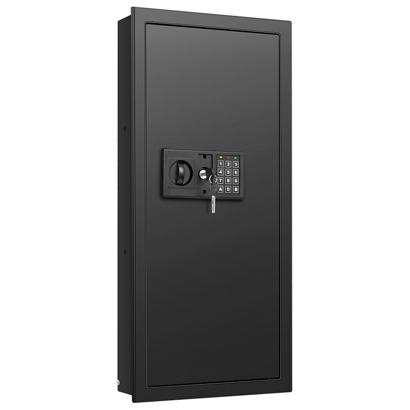 Wall Mount Safe Box Wall Mounted Gun Safe for Firearms Storage
