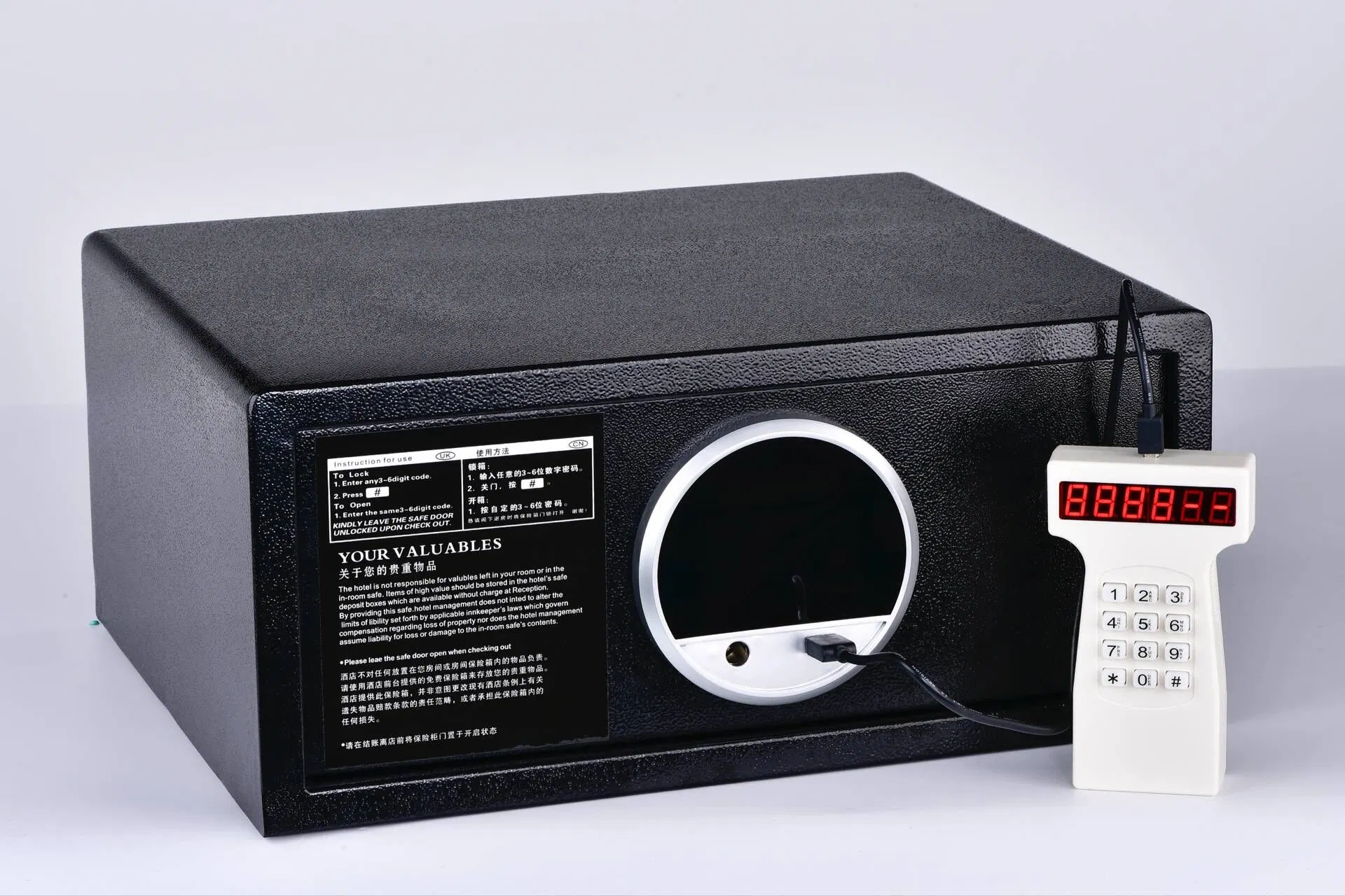 Factory Supply High Security Touch Screen Electronic Safe with Laptop Size