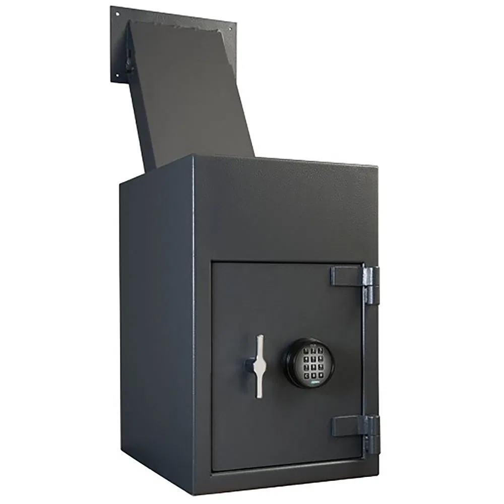 Reverse Loading Till Storage Chute Depository Safe with Electronic Keypad