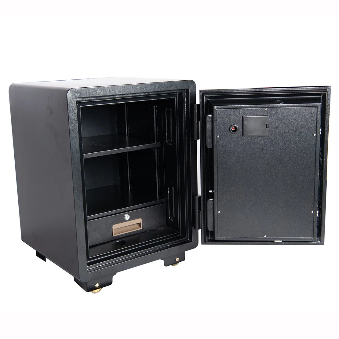 Fire Proof Cabinet Home Safe Deposit Box with Fingerprint Lock