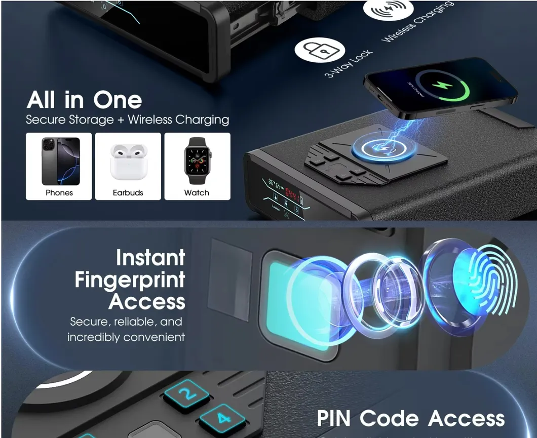 Biometric Safe Features