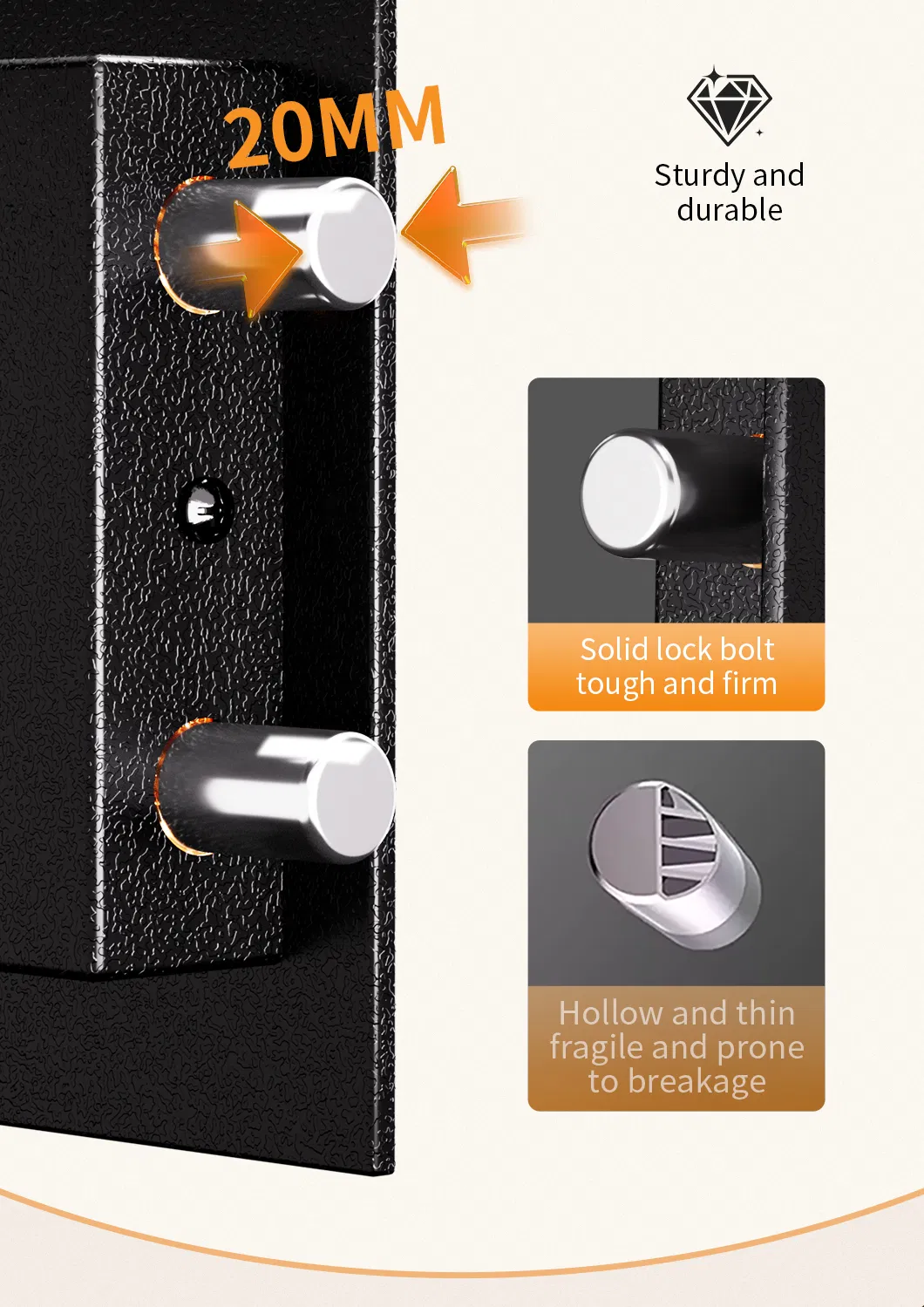 Secure Fireproof Safe Box 5