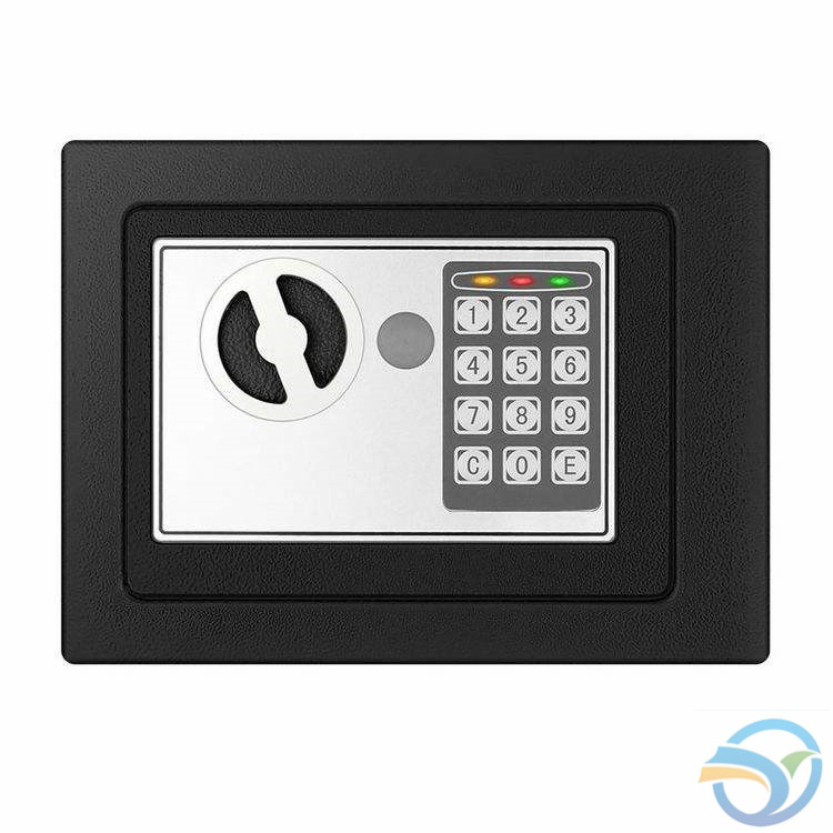 Compact Fireproof Mini Safe with Digital Keypad and Document Protection Security Features