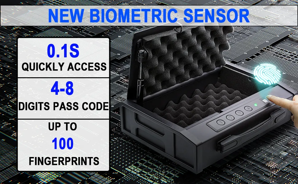 Handgun Safe Feature 2