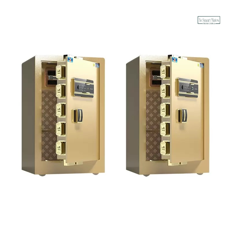 Commercial High-Security Safe Anti-Drill Anti-Pry Fireproof Waterproof Professional Storage Cabinet for Office Important Contracts Documents Cash &amp; Jewelry