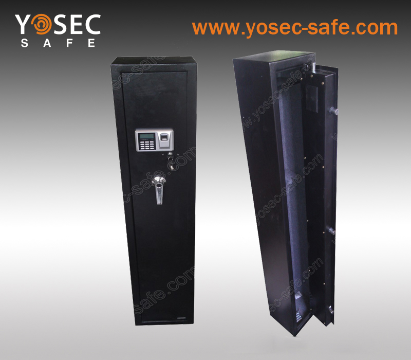 Electronic Biometric Lock Fingerprint Rifle Safe with 3 Gun Capacity