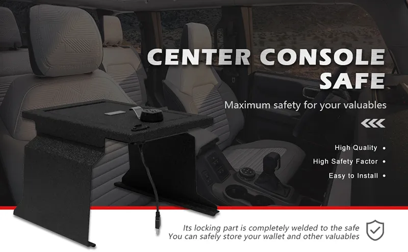 Center Console Safe View 5