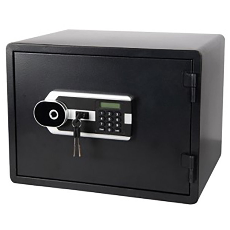 Fire Proof Cabinet Home Safe Deposit Box with Fingerprint Lock