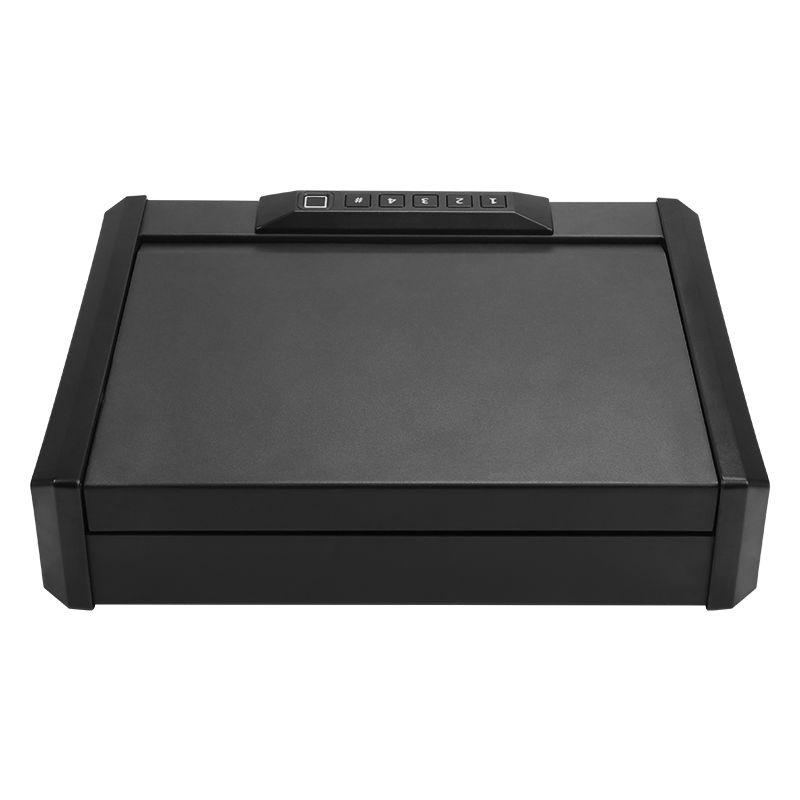 Safety Device Hidden Portable Hand Gun Safe Fingerprint Biometric