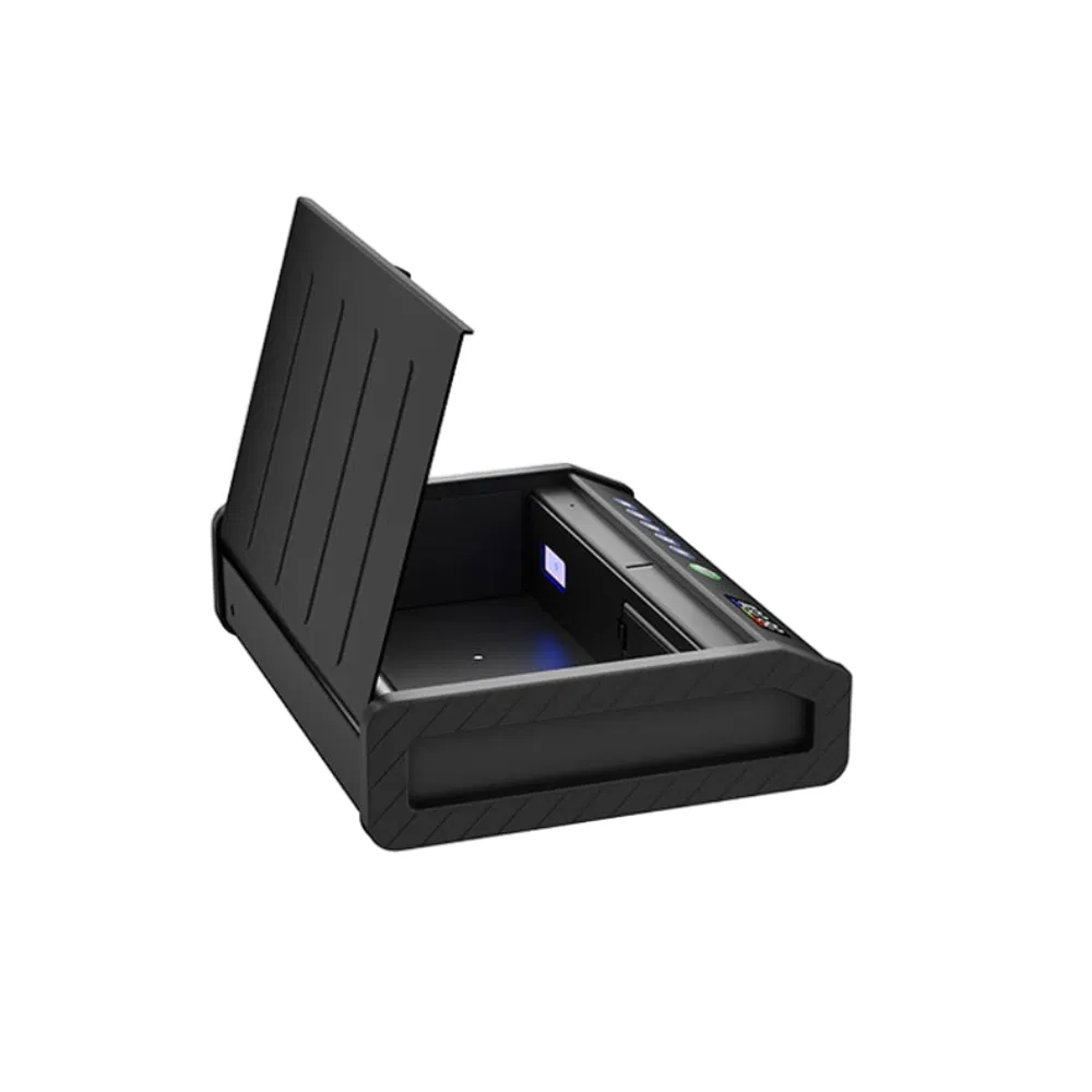 Biometric Fingerprint Smart Lock Portable Smart Gun Safe Box