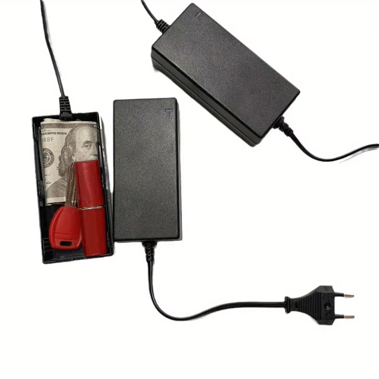 Safe Hidden Compartment Cash Jewelry Us EU Safe Diversion Charger Hidden Storage Secret Stash