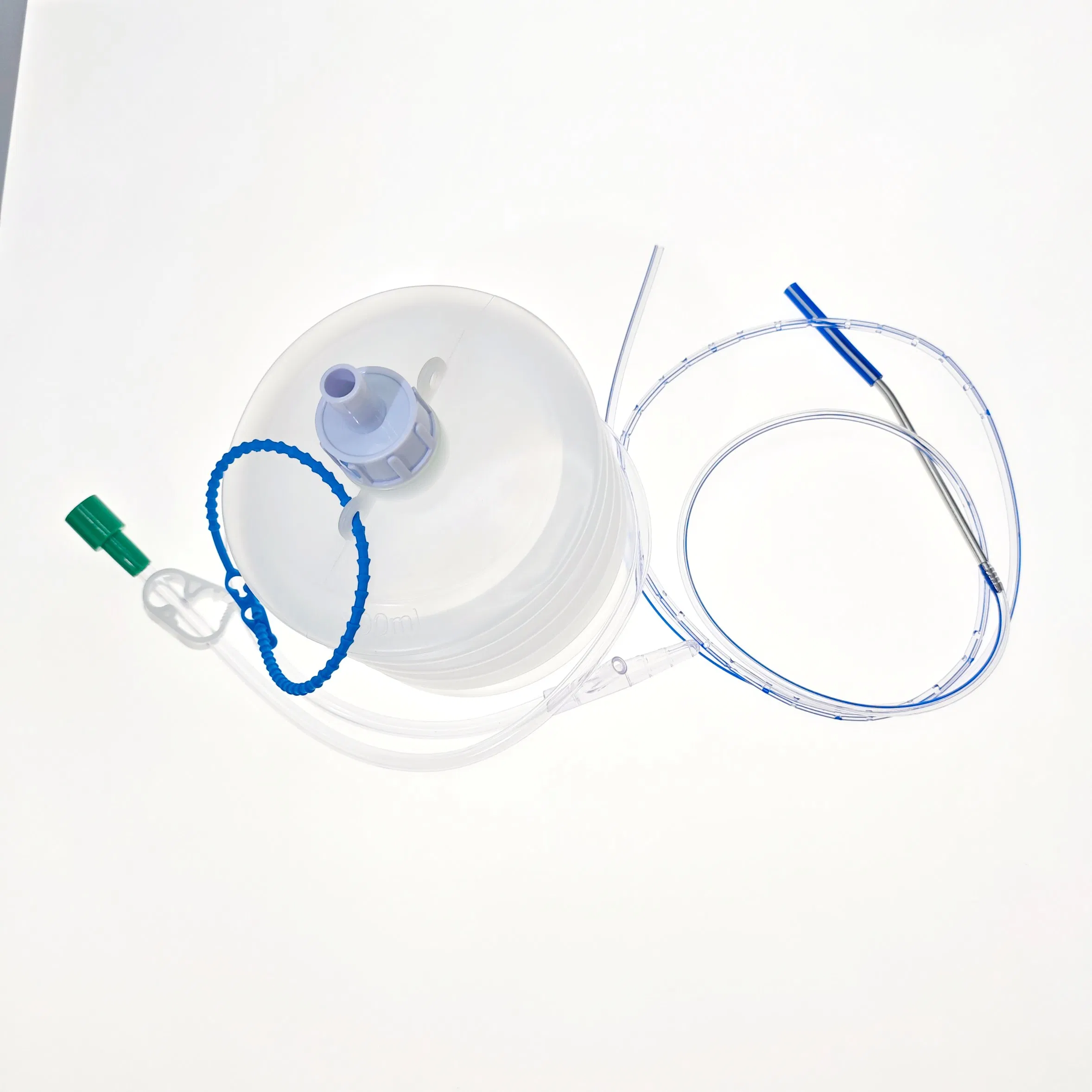 100ml/150ml/200ml/400ml Disposable Jackson Pratt Drain Silicone Closed Suction Drainage System