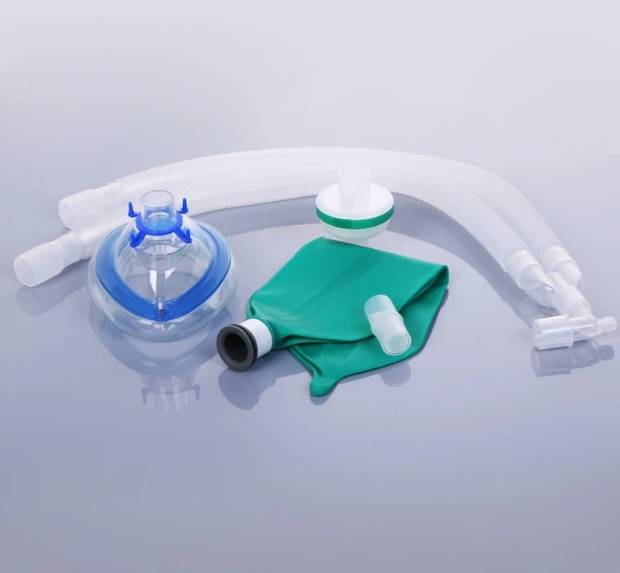 Single Use Anesthesia Circuit Corrugated Tube Breathing System