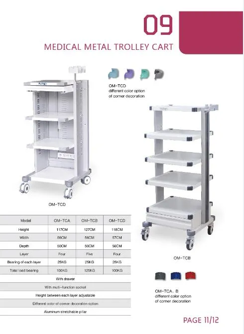 Endoscopy Trolley Cart 7