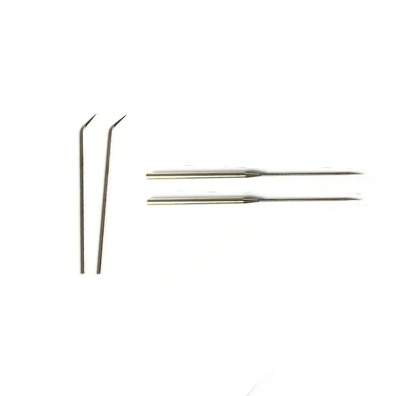 Minimally Invasive Tungsten Needle 10 Micron Tip Beveled Shape with Minimal Scarring