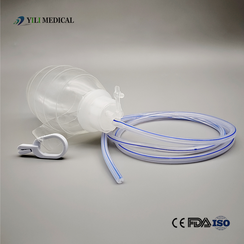 200ml Silicone Surgical Closed Wound Drainage System with Silicone Tube 120cm L