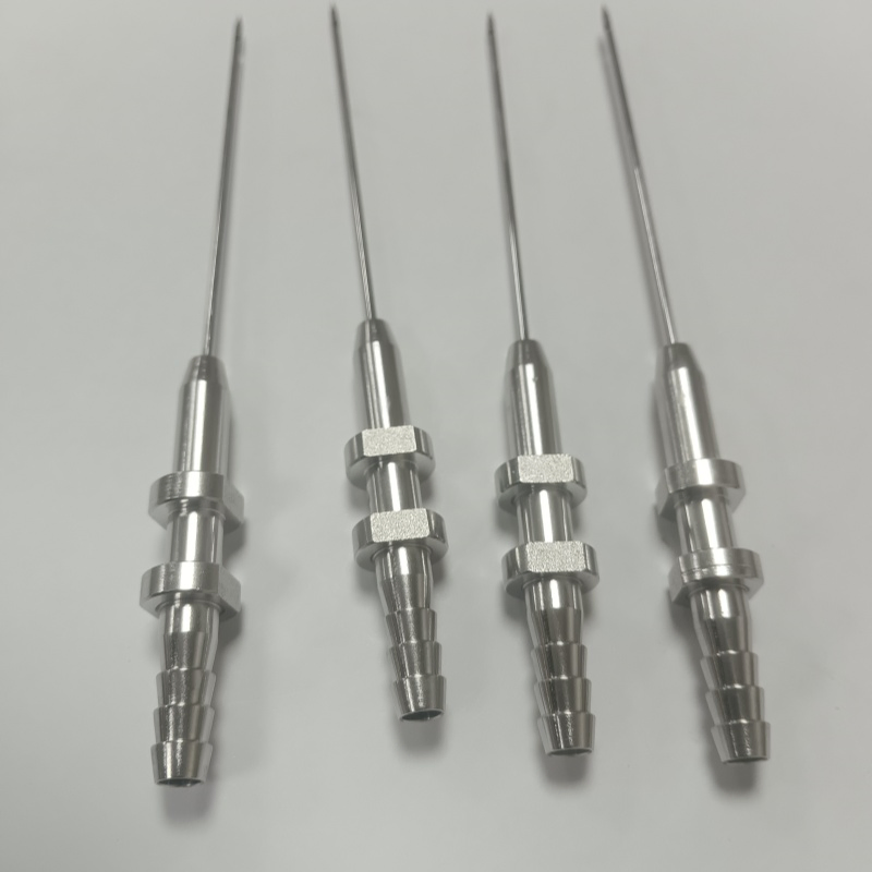 Customized Filling Needle Solutions with 316L Stainless Steel and CNC Milling