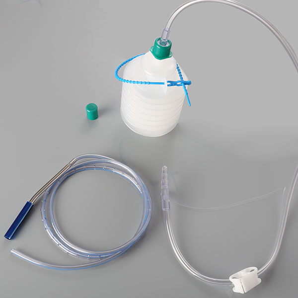 Closed Wound Drainage System with Silicone or PVC Tube 100ml 200ml 400ml