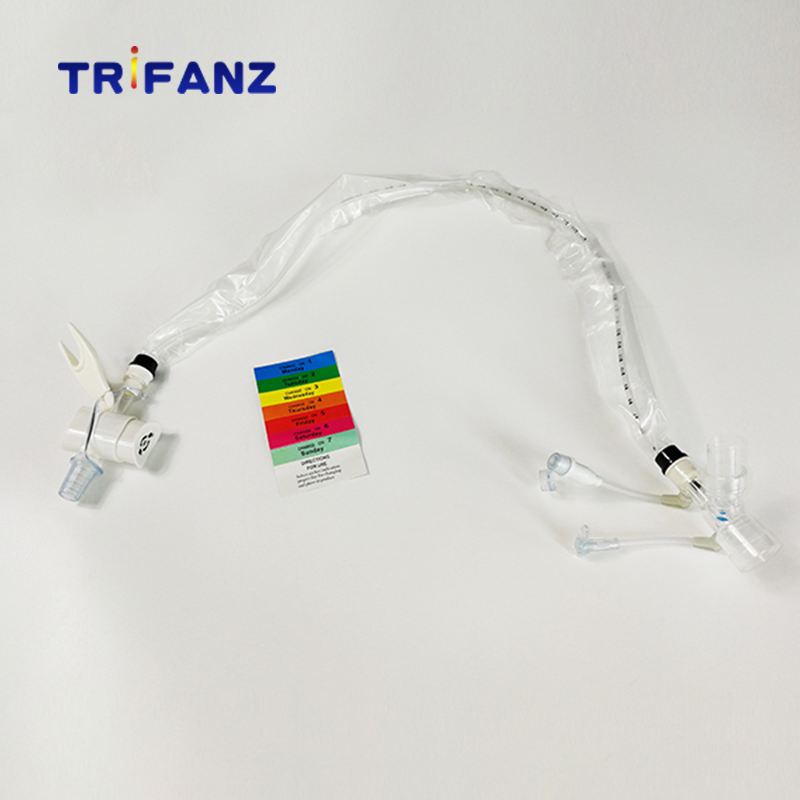 Medical Consumables Closed Suction System 72h for Adult Closed Suction Catheter Tube