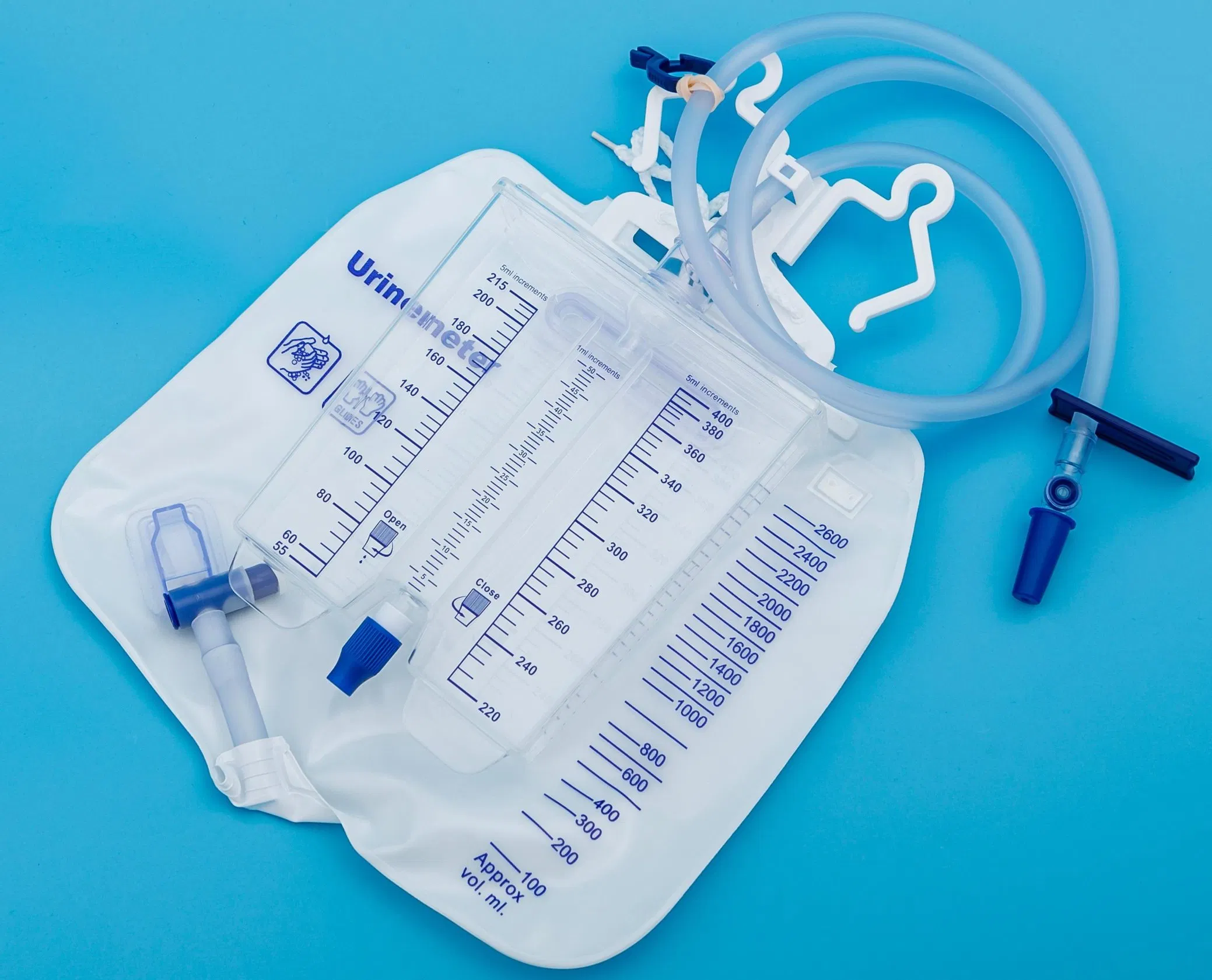 High-Capacity Urine Collection System with Convenient Drainage Bag