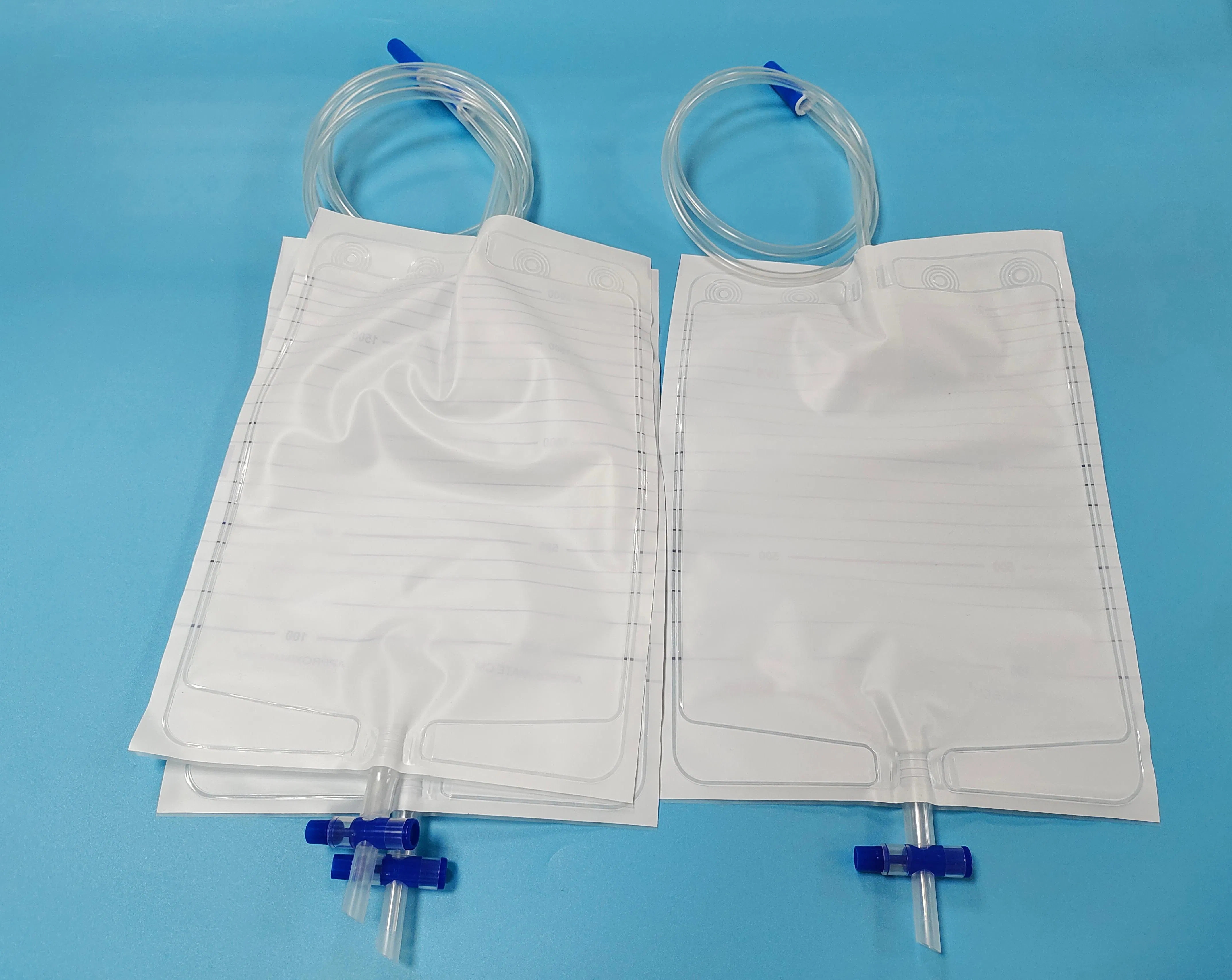 Premium 2L Hospital Urine Collection Bag - PVC-Free Solution