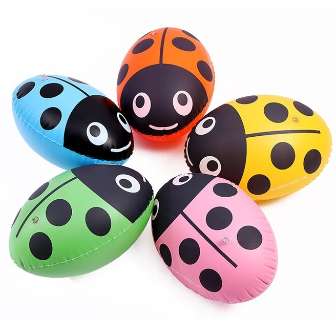 Swimming Float Rugby Ball Type Double Air Bladder Swimming Aid