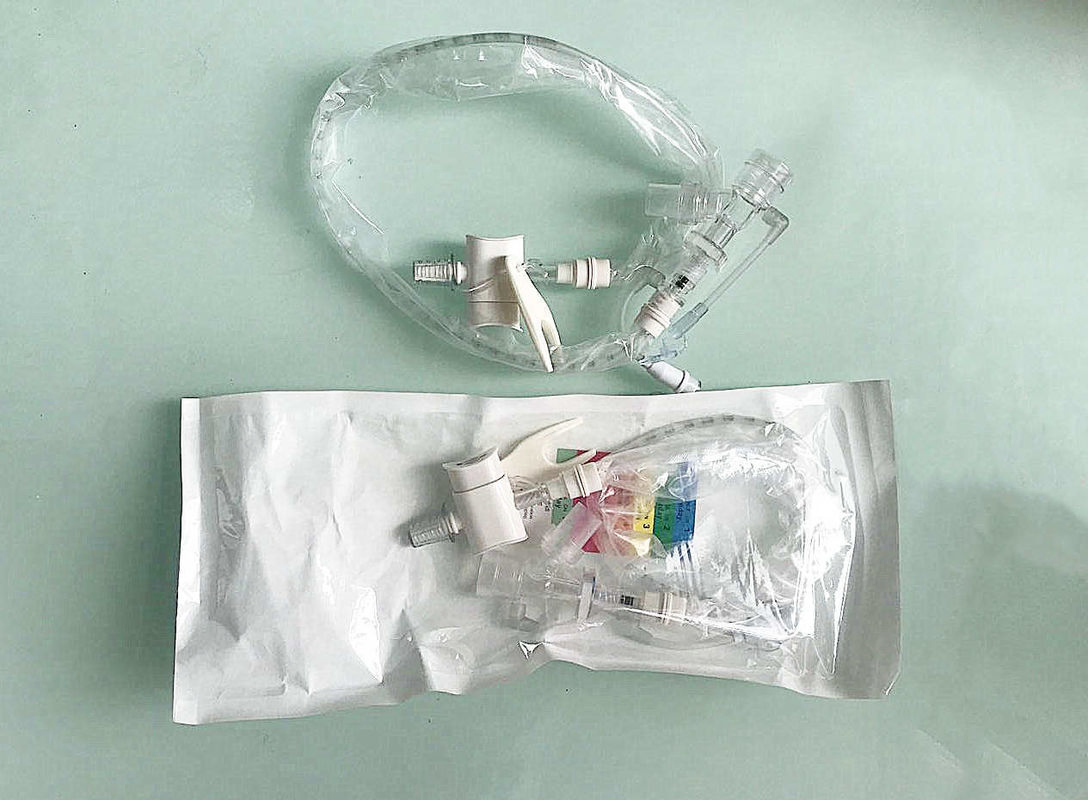 Kink Resistant Tubing Closed Suction System 24 72 Hours with or Without Slider ISO CE Mdr