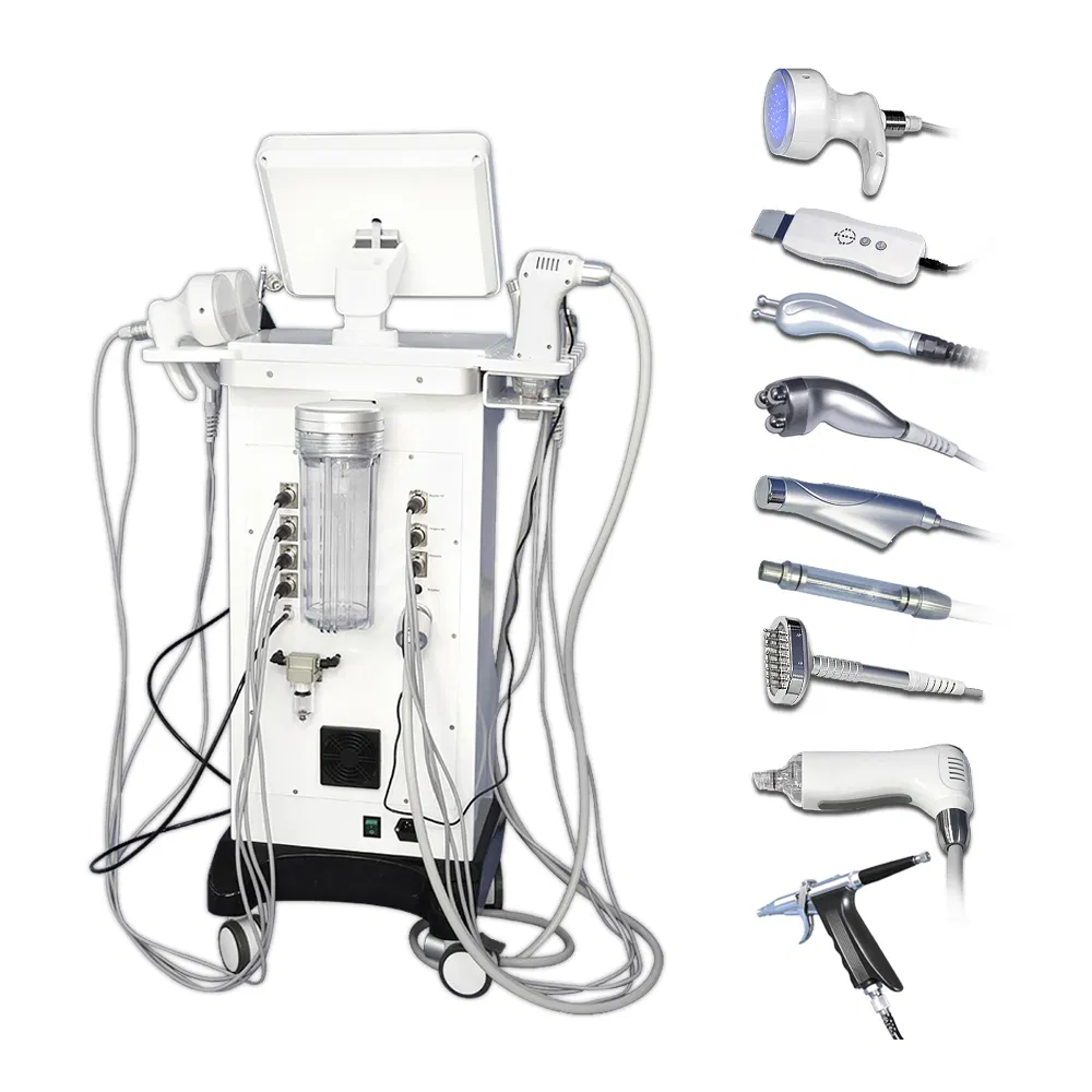LED PDT Light Therapy Hydra Oxygen Equipment Dermabrasion Facial Machine