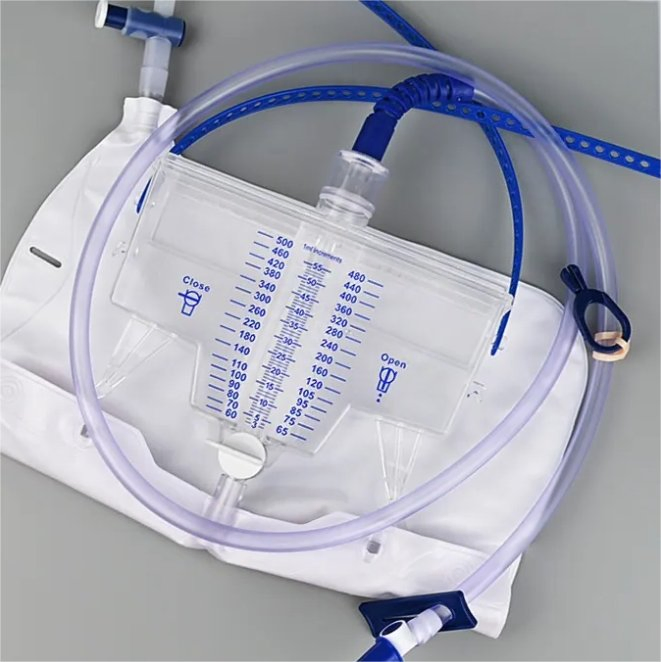 2500ml Precision Urine Meter Bag – ICU Diuresis System Braun-Type ICU Mdr Certified