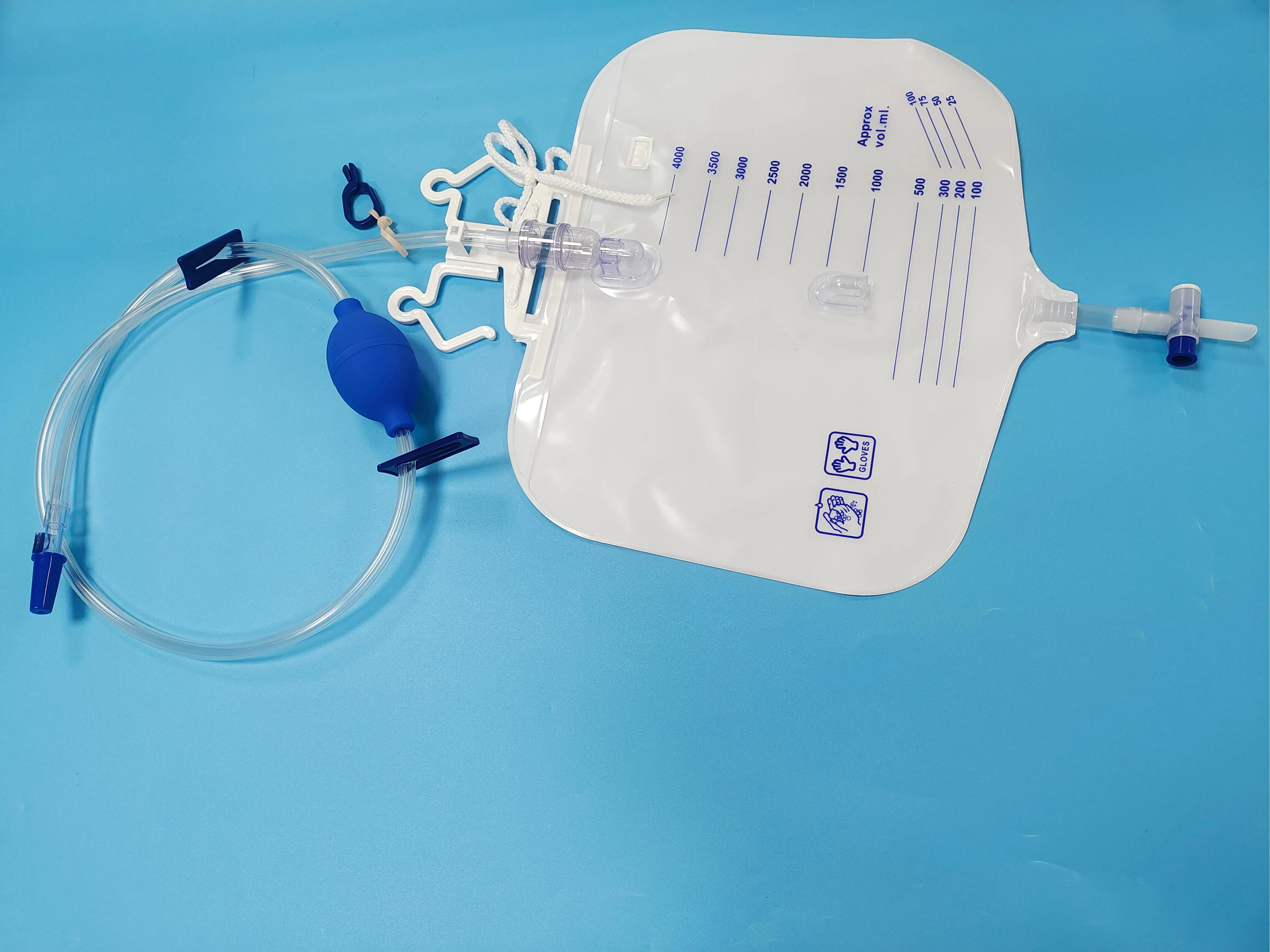 Hygienic Urine Collection Bag with Safe Drainage Bulb