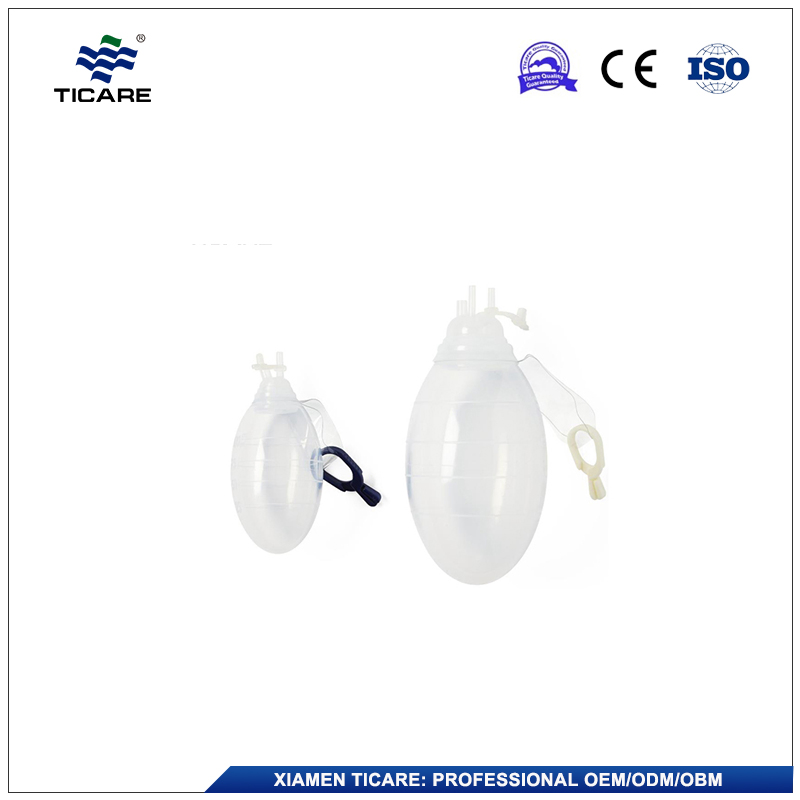 Silicone Wound Drainage Reservoir System with 100ml 200ml Bulb
