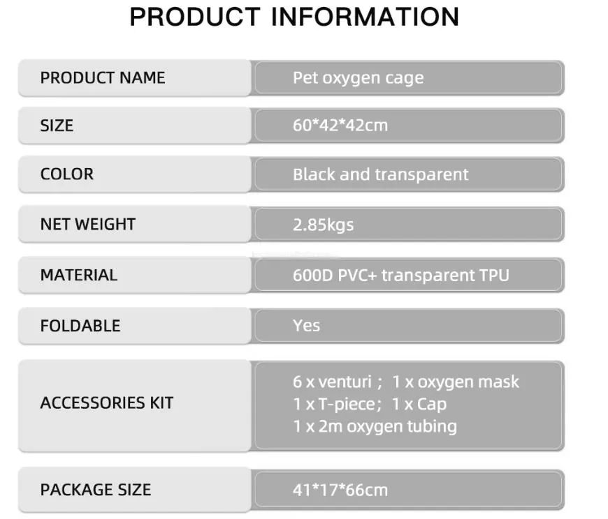 Oxygen Chamber Setup