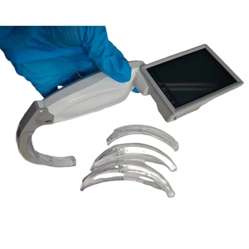 Various Sizes POM-01 Medical Digital Flexible Video Laryngoscope for Difficult Airway Management
