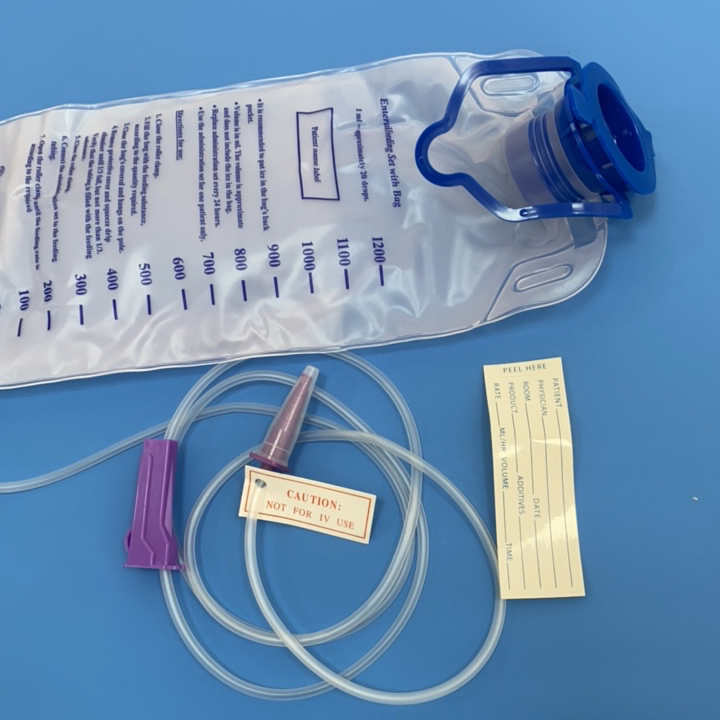 Factory Price Wholesale Yu Yang Ruiqi Enteral Sterile Feeding Bag for Nutrition