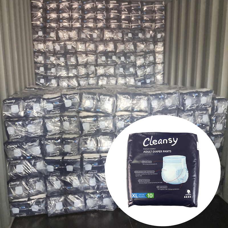 Super Absorbent XL Disposable Cotton Adult Diapers for Incontinence