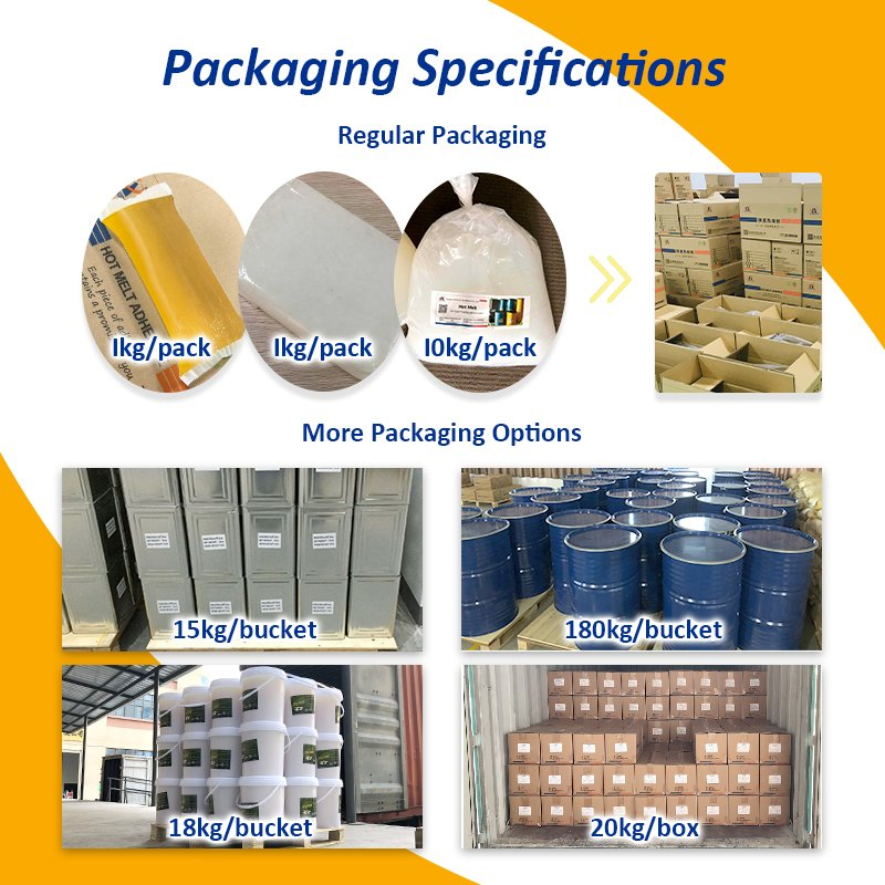 Mass Production Adhesive China Factory High Initial Tack Hot Melt Glue Elastic Adhesive for High-Speed Coating Diaper Leg Cuffs Production