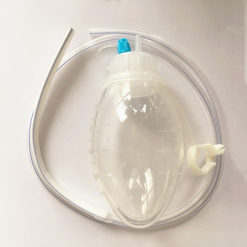 Closed Wound Drainage System with Silicone or PVC Tube 100ml 200ml 400ml