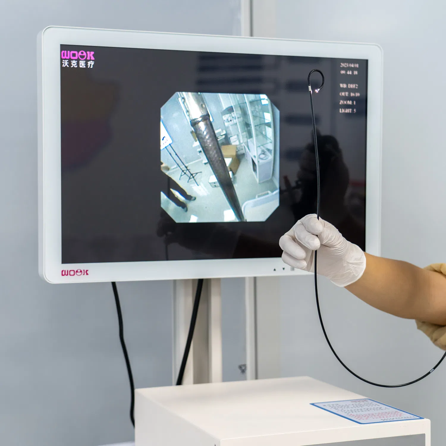 Medical Diagnostic Equipment Single Use Electronic Ureteroscope for Urological Surgery