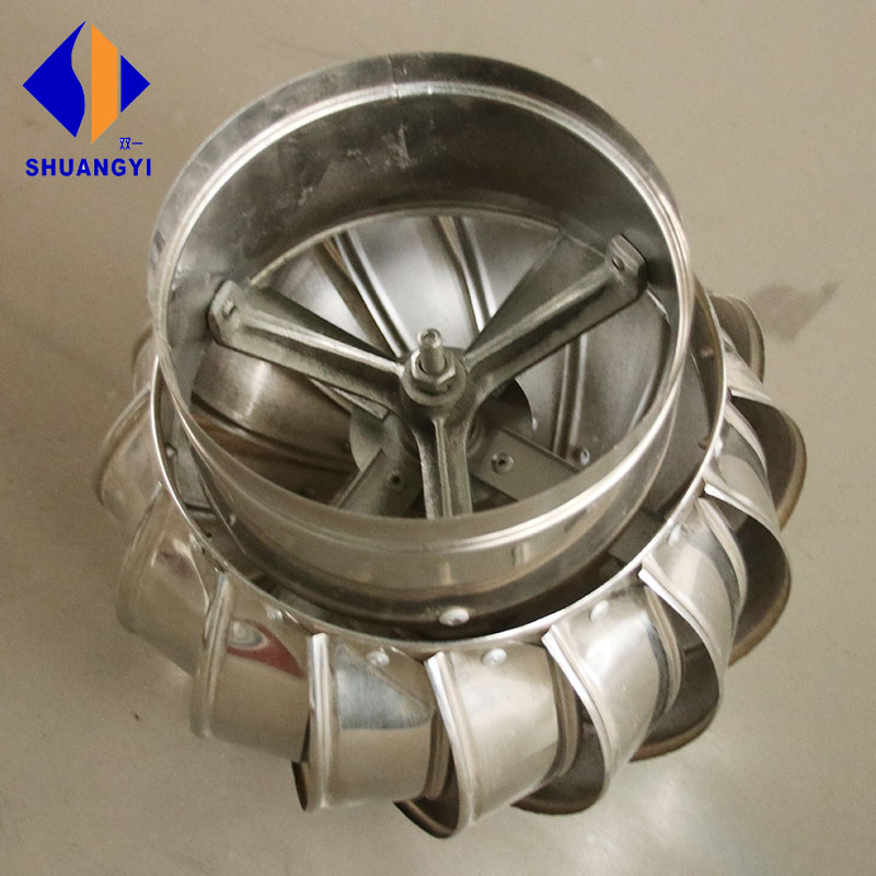 Automatic Turbine Vents Stainless Steel Exhaust Ventilation Fan System
