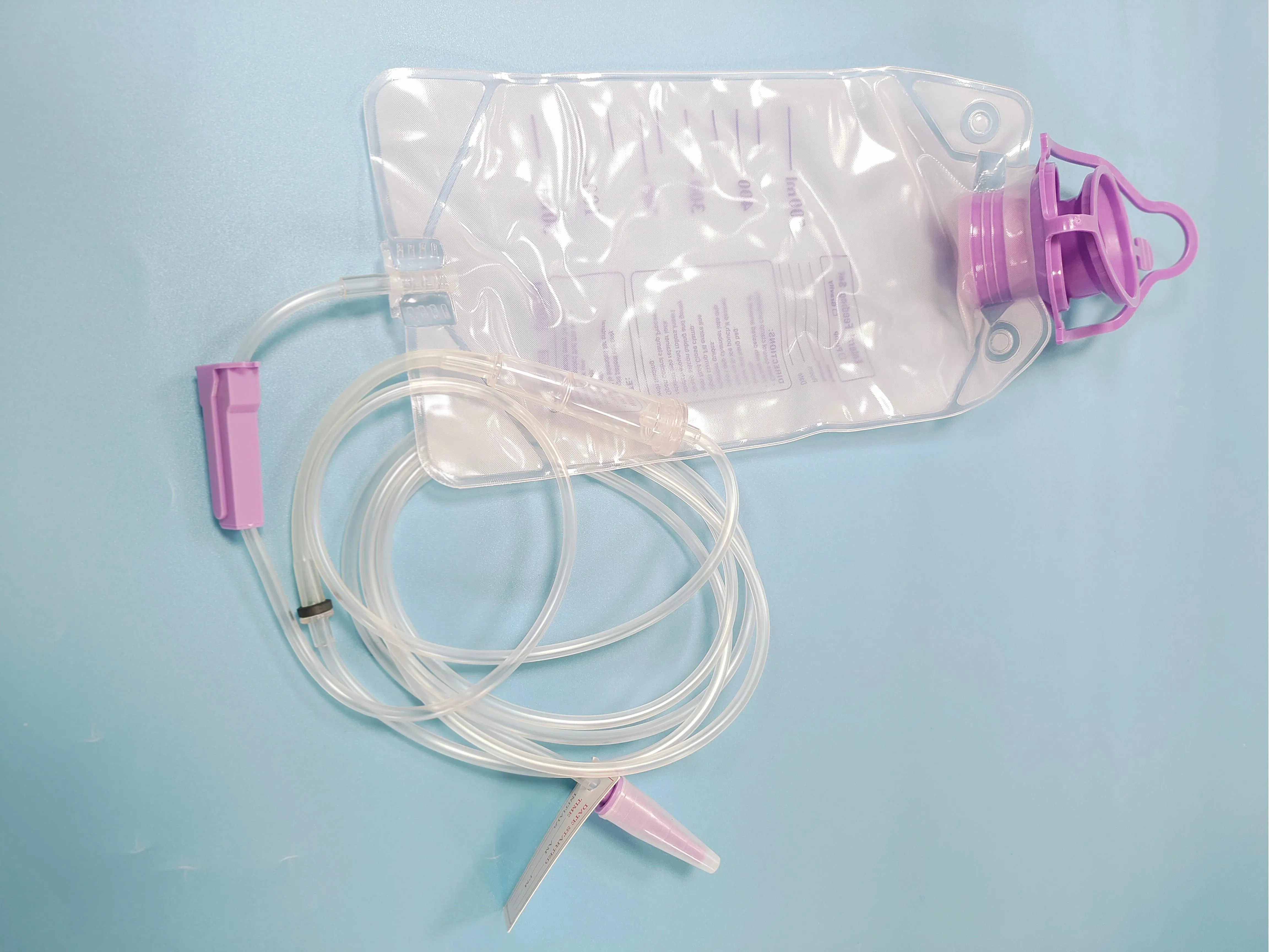 High-Quality 500ml Disposable Enteral Feeding Bag for Medical Use