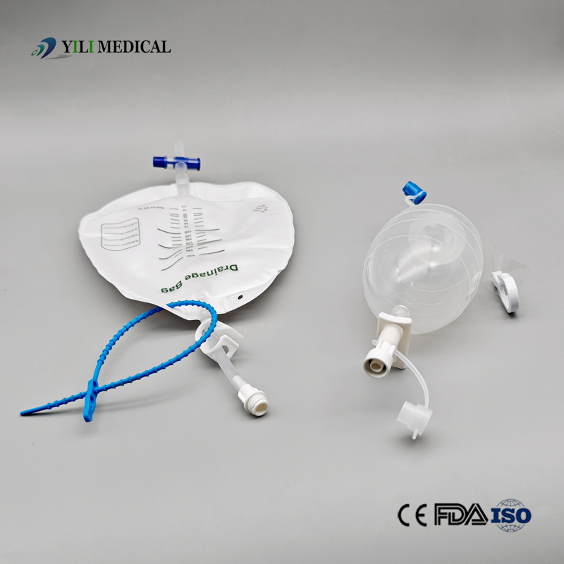 Supply Disposable Silicone Closed Wound Drainage System for Child and Adult with Drain Tubes, Trocar (100cc 200cc 400cc) Blake Drain, Jacson Pratt Drain