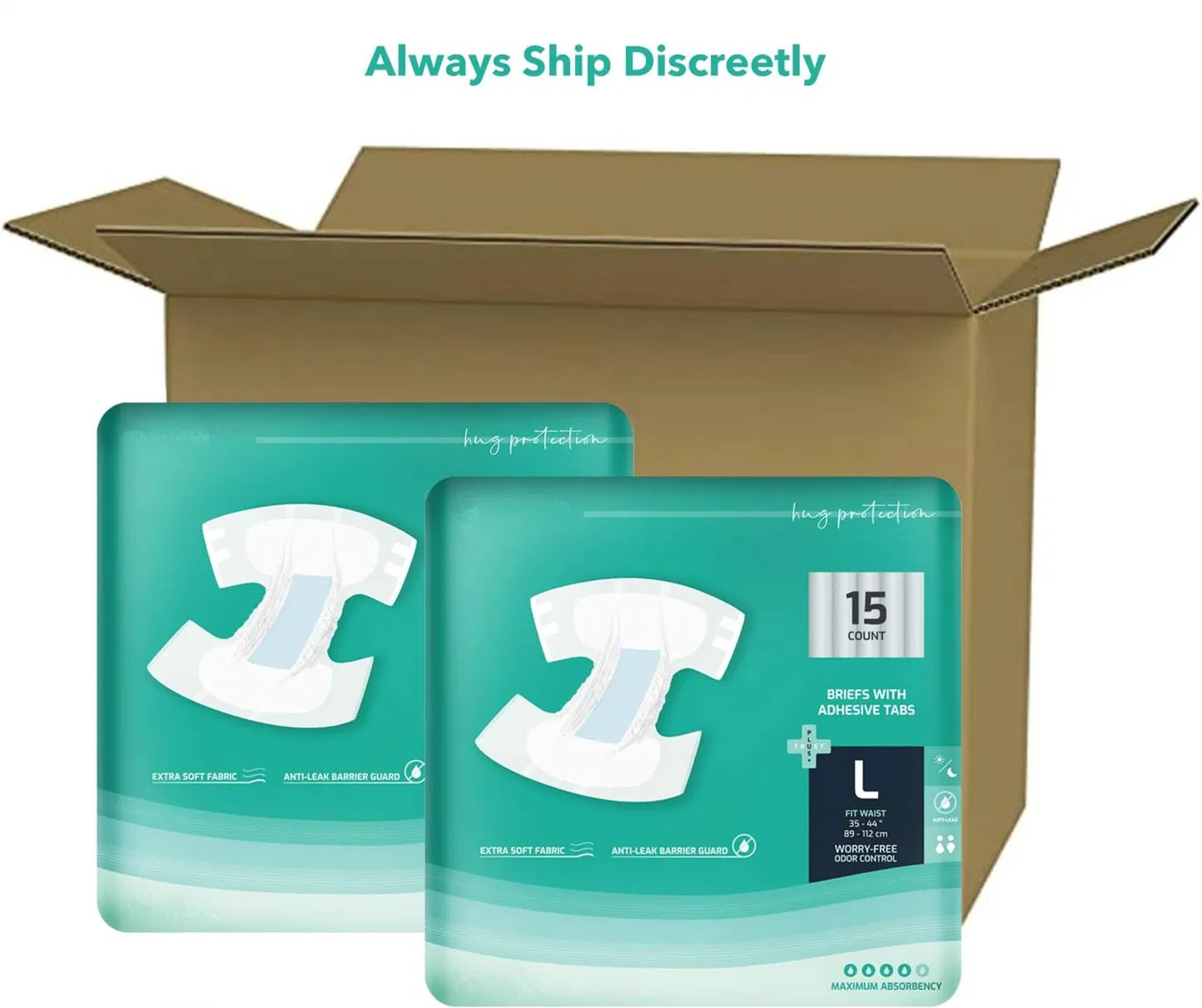 High Quality Adult Geriatric Diapers for Elder Unisex Factory Price Premium Disposable Adult Pull up Pants