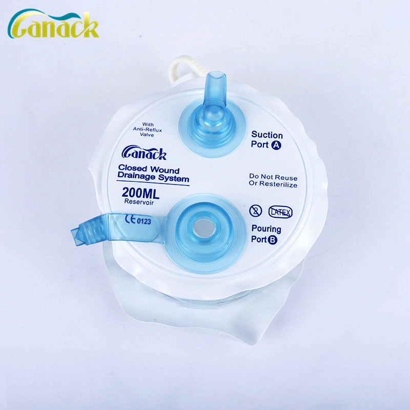Medical Supply PVC Wound Drainage System with Medical Tube